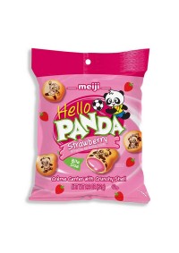 Biscuits Hello Panda Par Meiji - Fraise (62G)